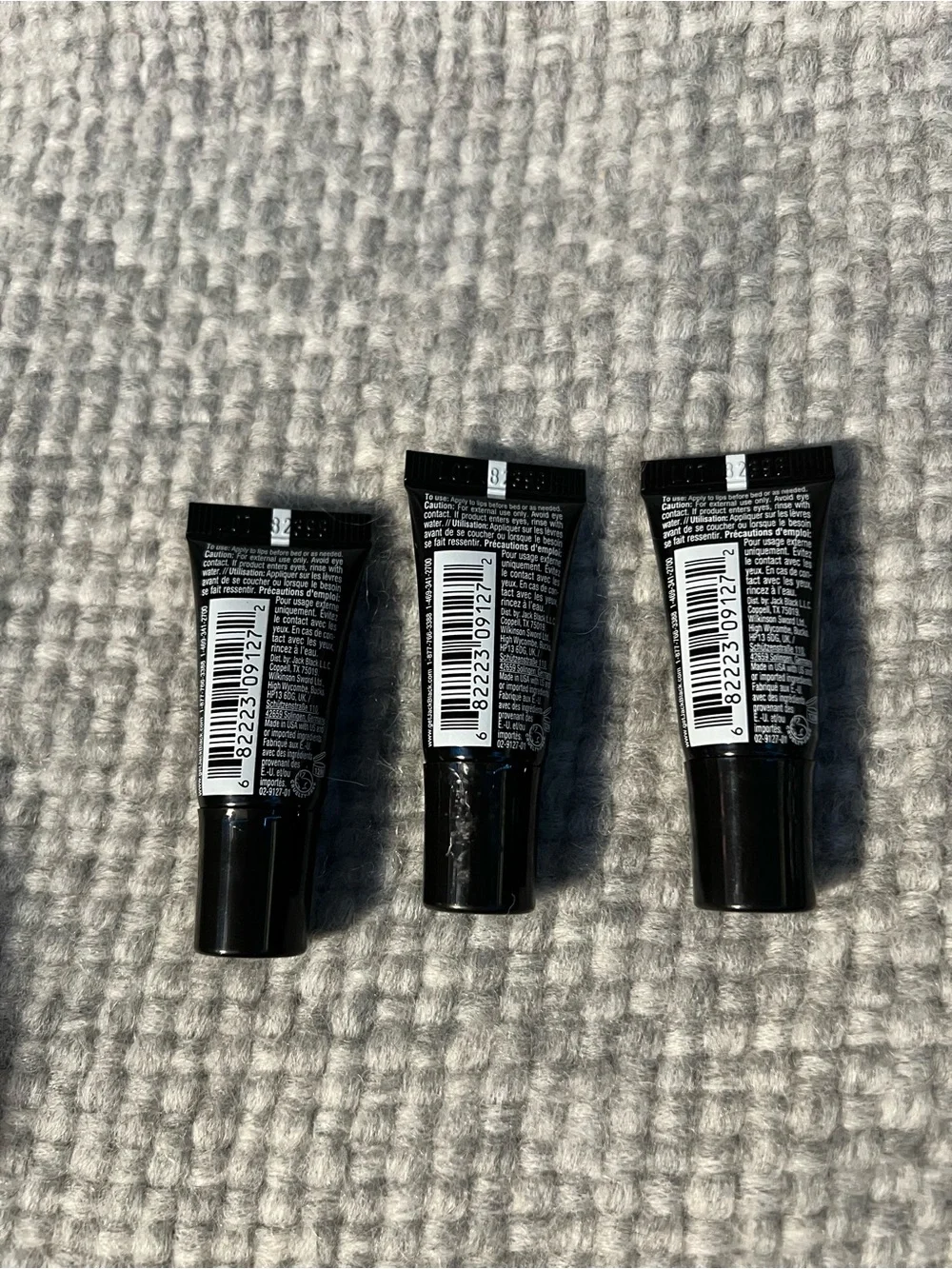 Set of 3: Jack Black NightMode Lip Treatment (0.1oz each)